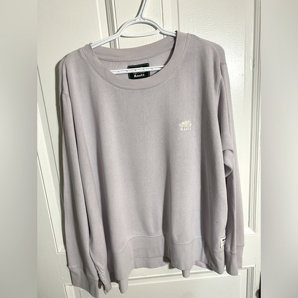 Roots Sweaters - Roots Oversized Terry Crew Neck